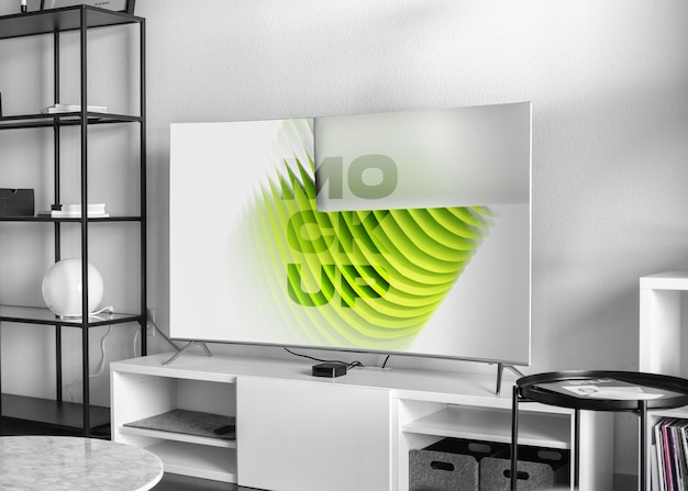 PSD mockup de tv