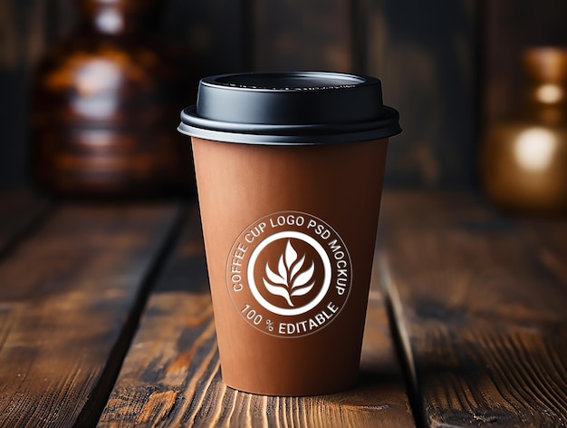 Mockup de xícara de café psd