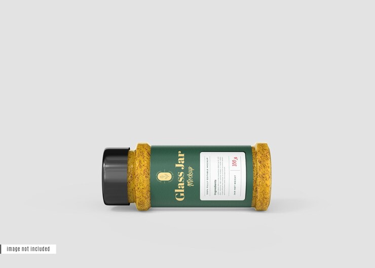 Mockup del barattolo
