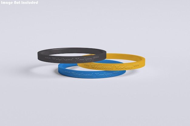 Mockup del braccialetto