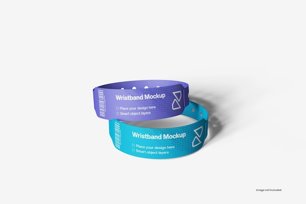 Mockup del braccialetto