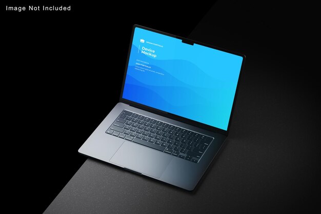 Mockup del computer portatile