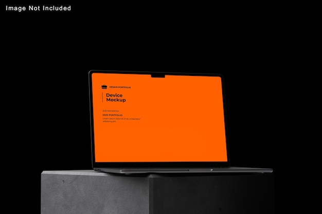 Mockup del computer portatile