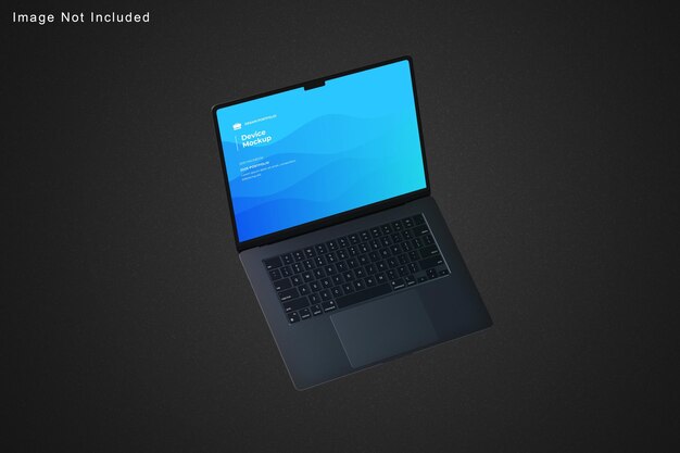Mockup del computer portatile