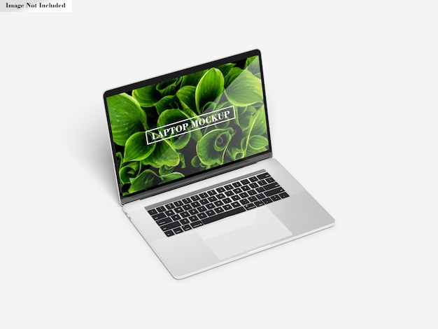 Mockup del computer portatile