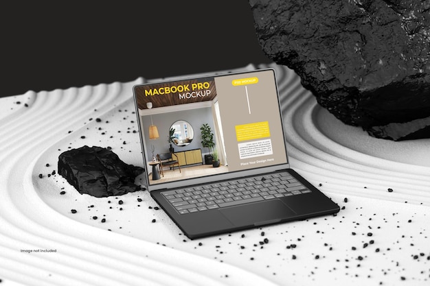 Mockup del computer portatile