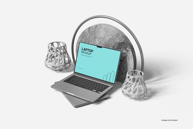 Mockup del computer portatile