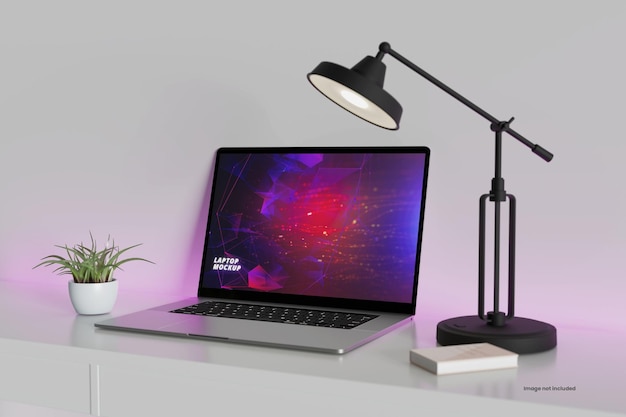 Mockup del computer portatile