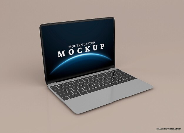 Mockup del computer portatile
