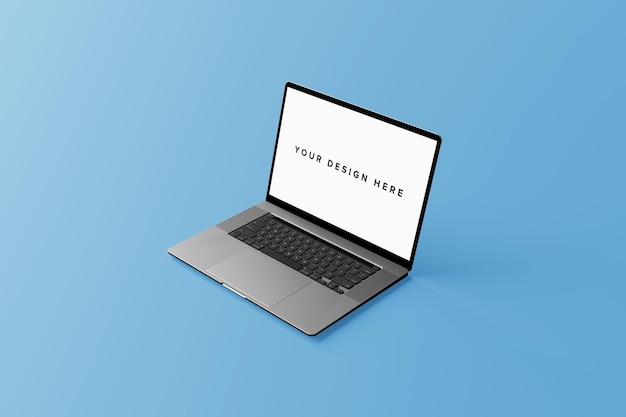 Mockup del computer portatile