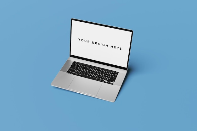 Mockup del computer portatile