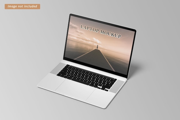 Mockup del computer portatile