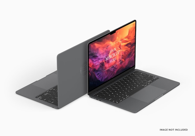 Mockup del computer portatile