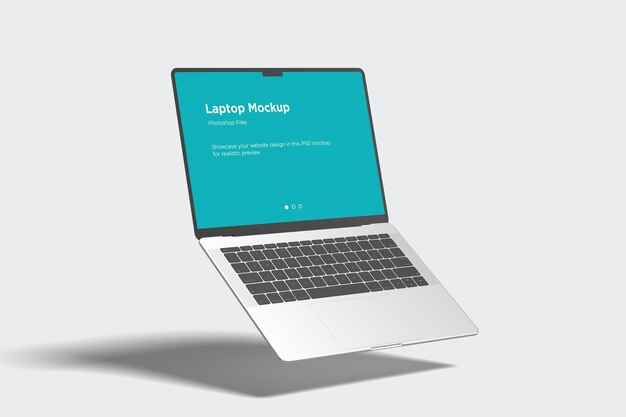 Mockup del computer portatile