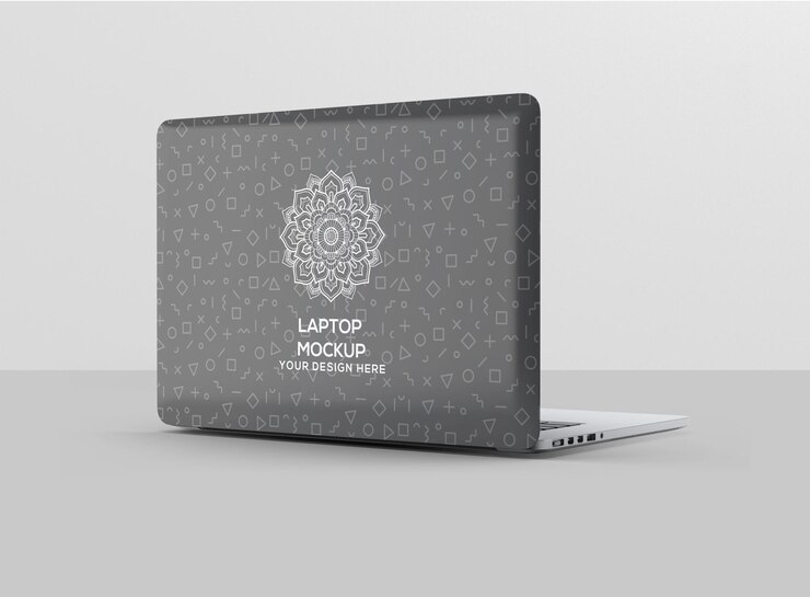 Mockup del corpo del computer portatile