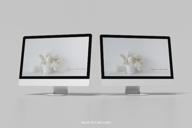 Mockup del desktop