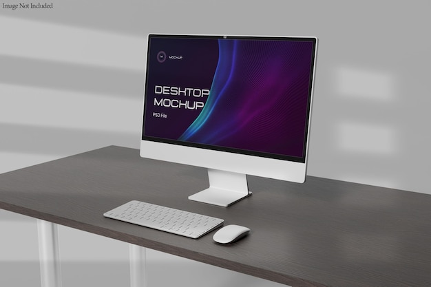 Mockup del desktop