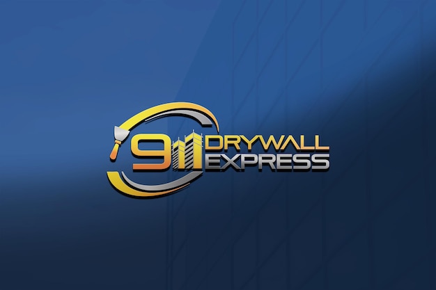 Mockup del logo Modard