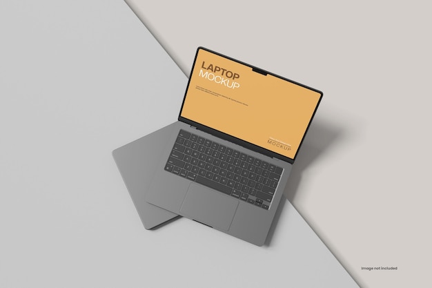 Mockup del portatile