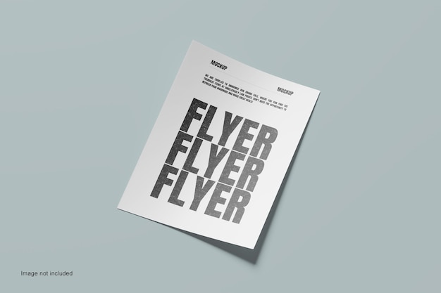 Mockup del poster di Flayer