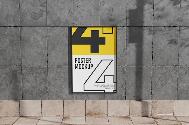 Mockup del poster