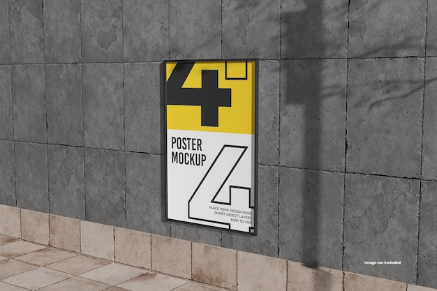 Mockup del poster