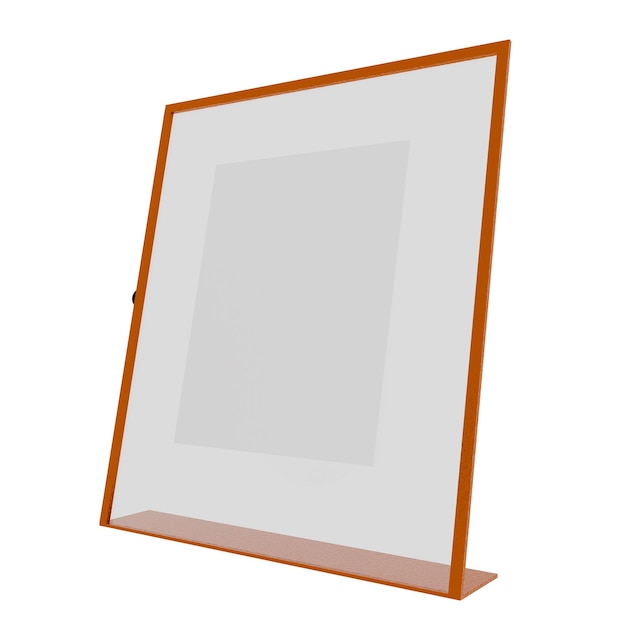 Mockup del telaio arancione