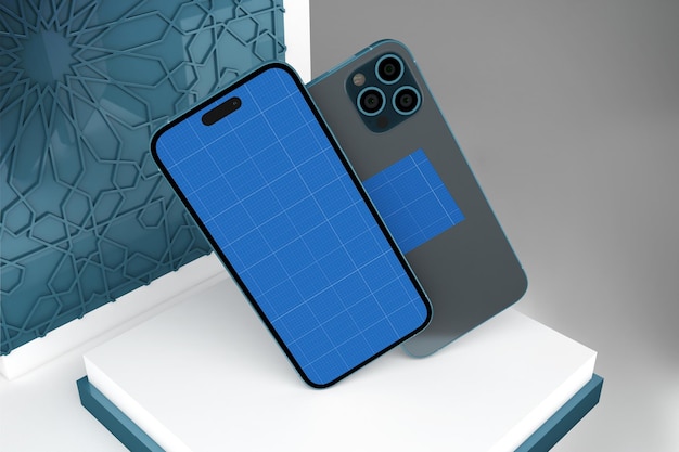 Mockup del telefono arabo 16