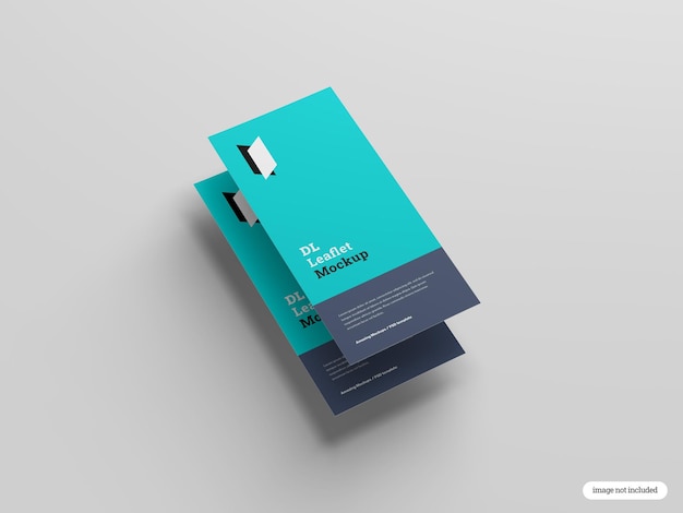 Mockup del volantino DL