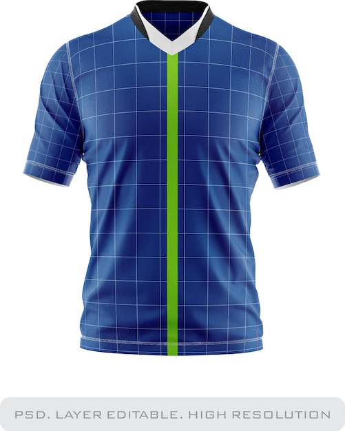 Mockup delantera de los hombres de Jersey