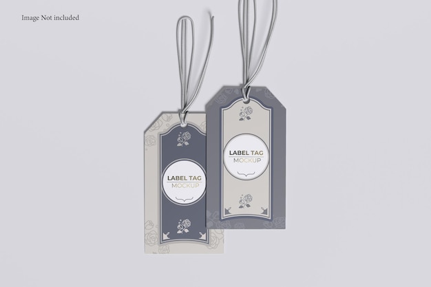 Mockup dell'etichetta