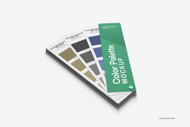 Mockup della palette di colori