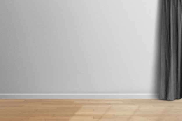 Mockup della parete della stanza vuota psd dal design moderno degli interni