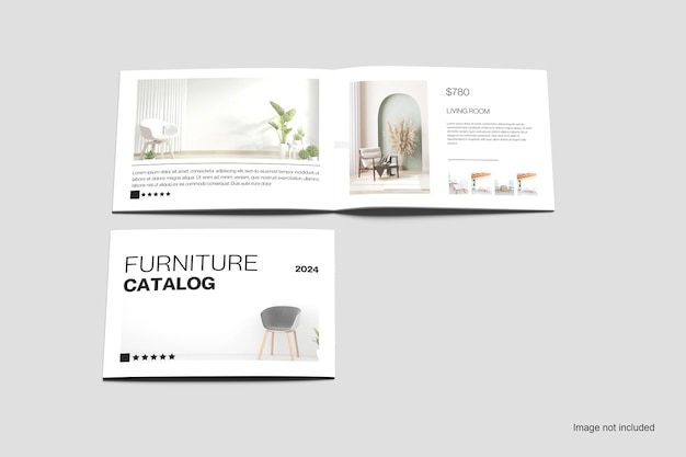 Mockup della rivista Landscape