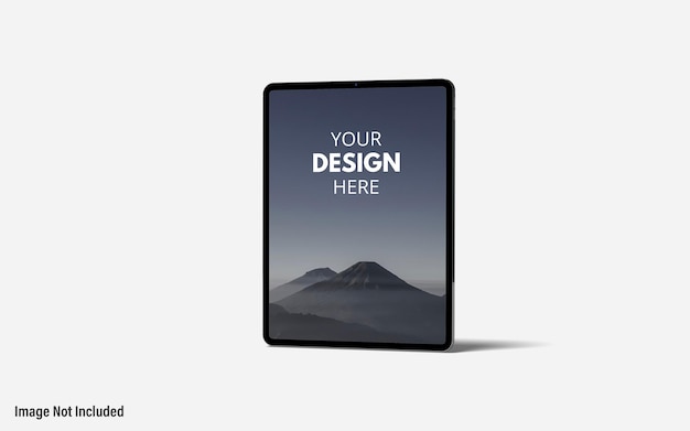 Mockup della schermata del tablet