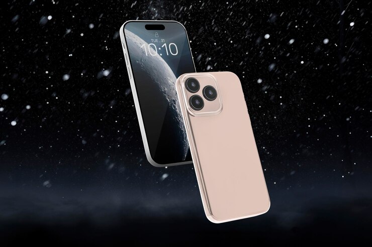 PSD mockup della schermata del telefono cellulare psd