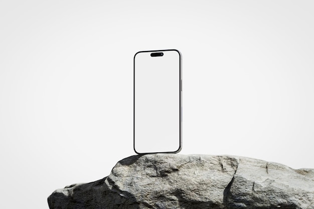 Mockup della schermata del telefono