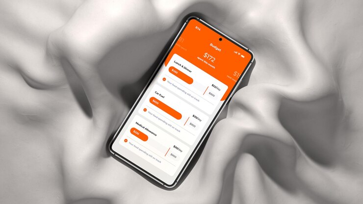 PSD mockup della schermata del telefono
