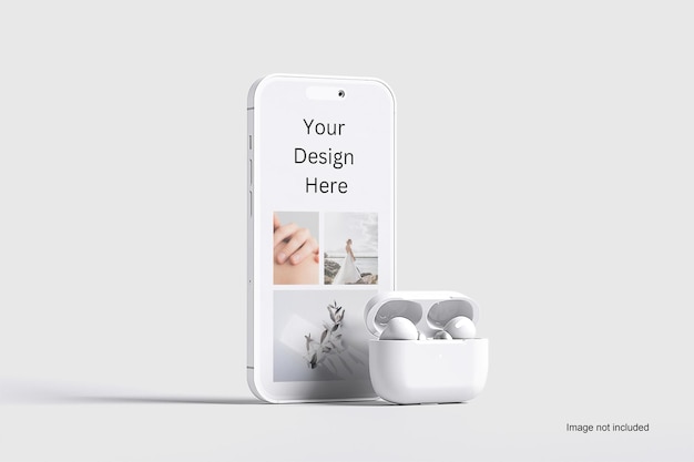 Mockup della schermata del telefono