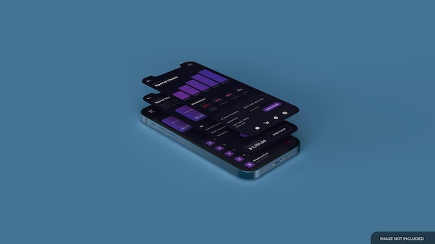 Mockup della schermata dello smartphone