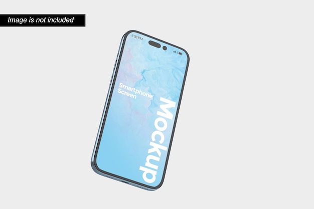Mockup della schermata dello smartphone
