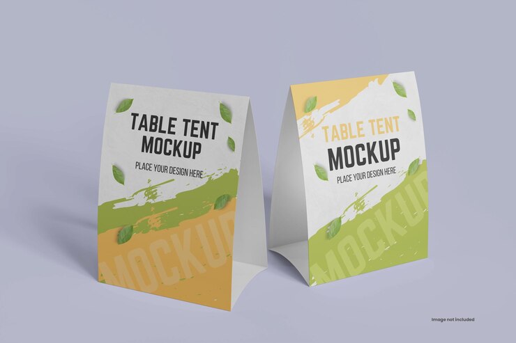 Mockup della tenda