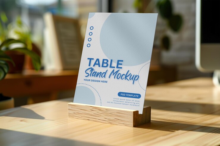 PSD mockup della tenda