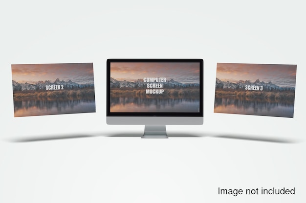 Mockup dello schermo del computer