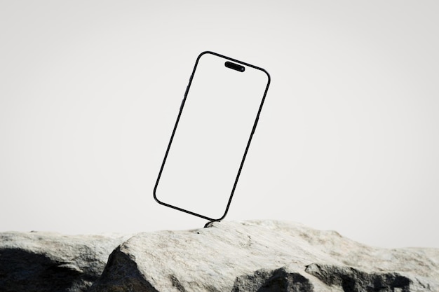 Mockup dello schermo del telefono