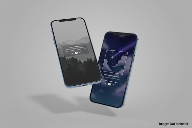 Mockup dello schermo dello smartphone