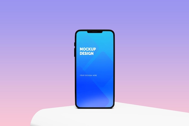 Mockup dello schermo di Smartphone