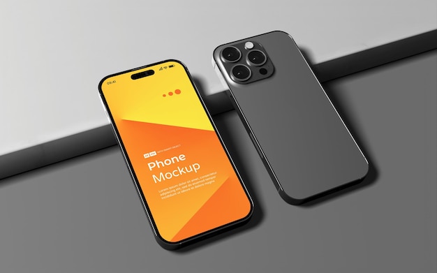 Mockup dello smartphone