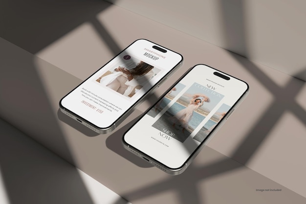 Mockup dello smartphone