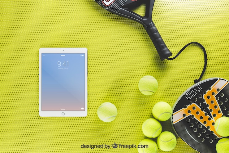 PSD mockup de deportes